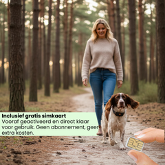 Intelligenter GPS-Tracker für Haustiere
