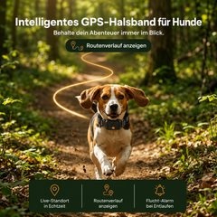 Intelligenter GPS-Tracker für Haustiere