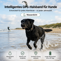Intelligenter GPS-Tracker für Haustiere