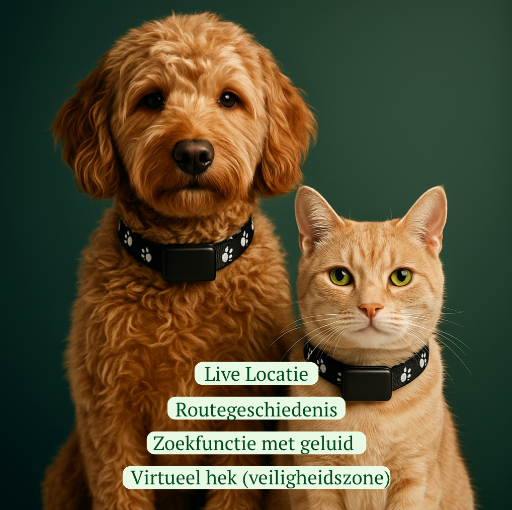 Find My Buddy | GPS Halsband voor honden en katten