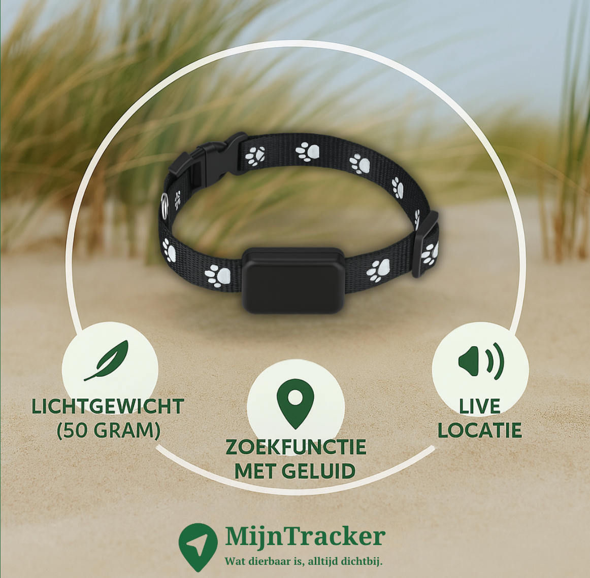 Find My Buddy | GPS Halsband voor honden en katten