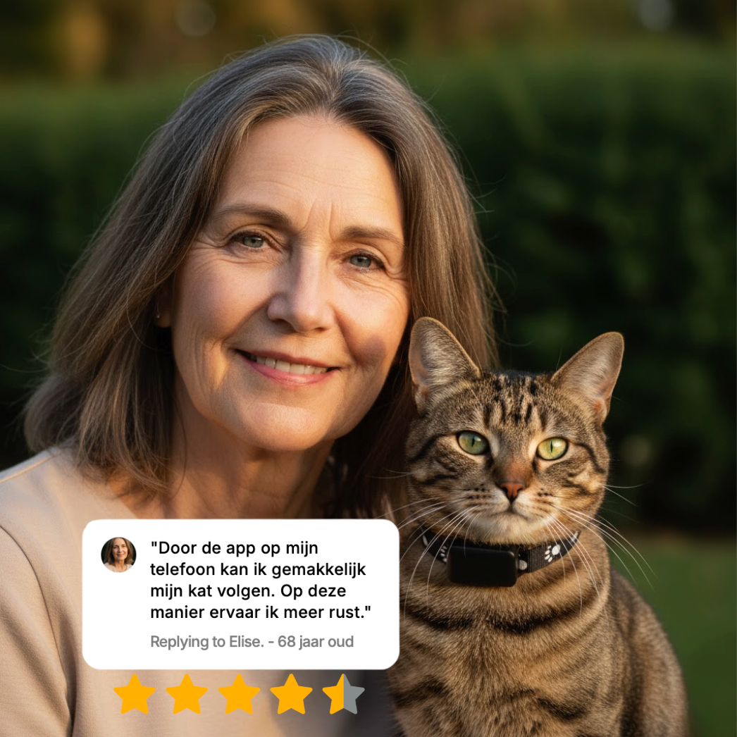 Find My Buddy | GPS Halsband voor honden en katten