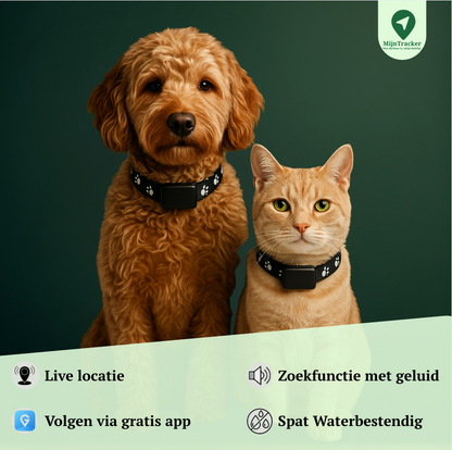 Find My Buddy | GPS Halsband voor honden en katten